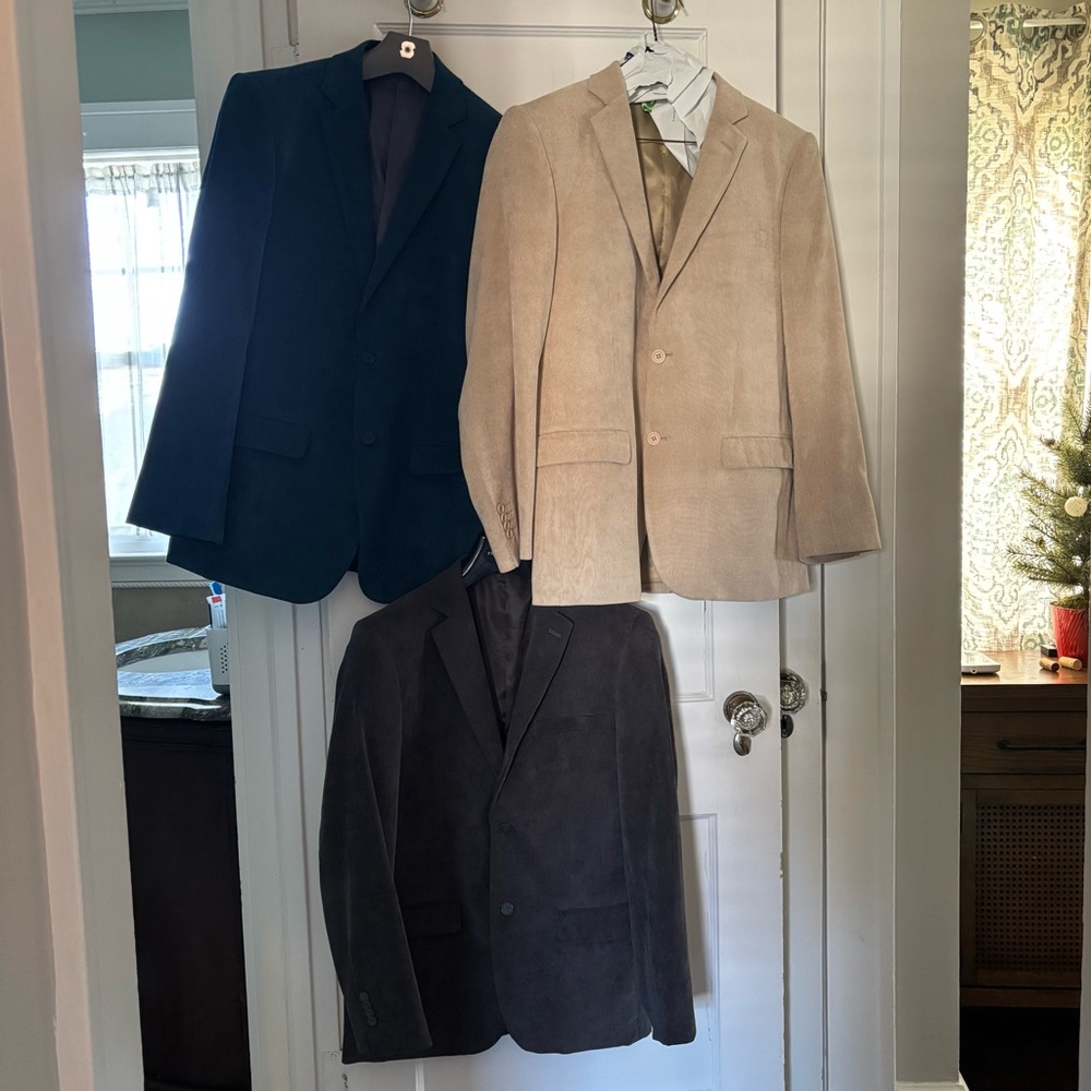 LIKE NEW Bundle of 3 Corduroy Jackets